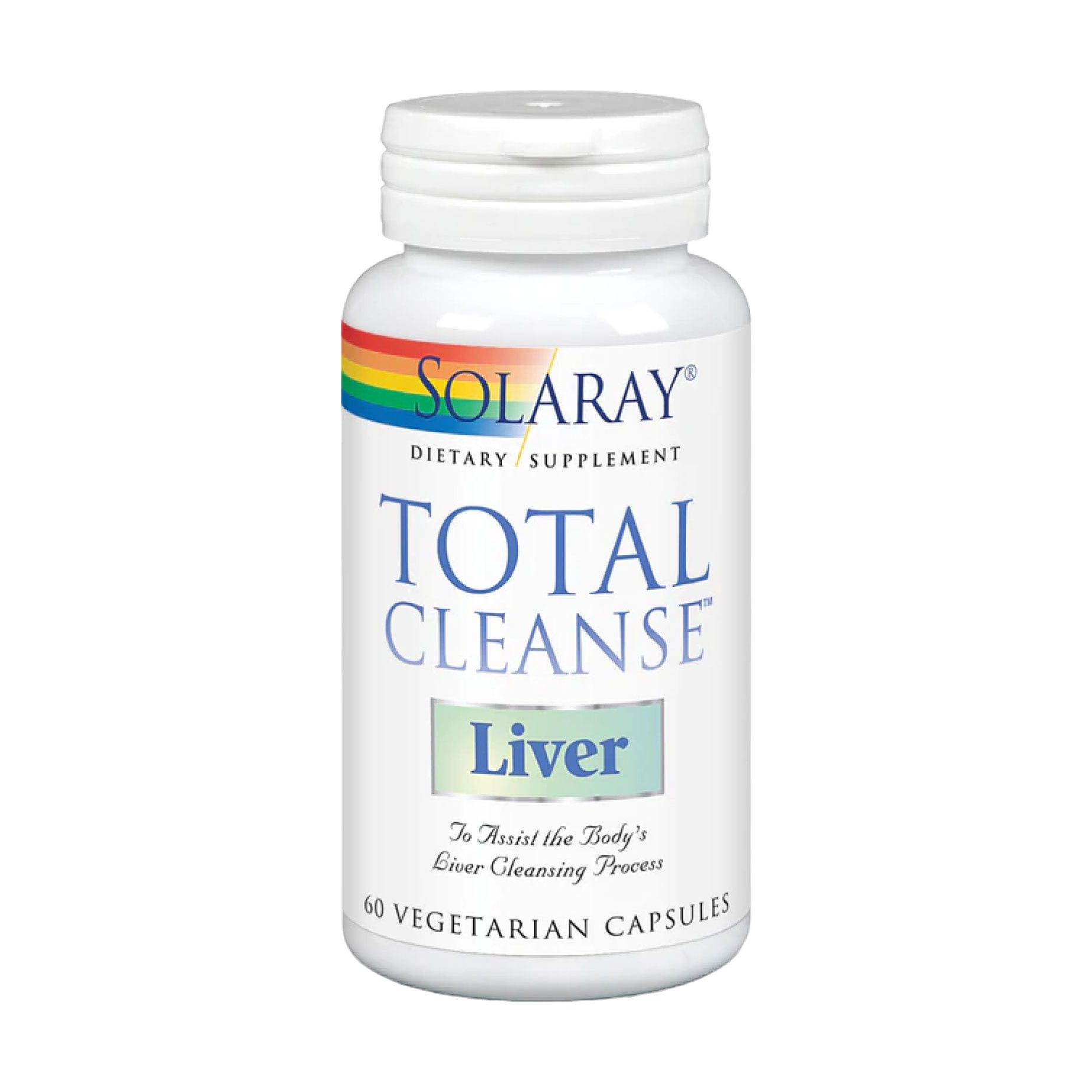 Комплекс для очищення печінки Solaray Total Cleanse Liver, 60 вегетаріанських капсул
